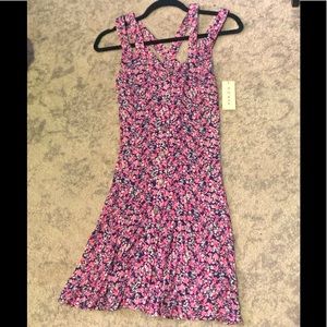 Row A Floral Print Dress